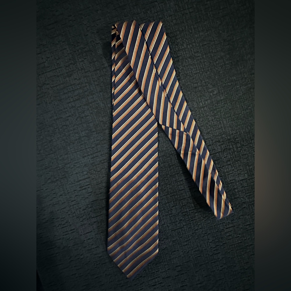 Geoffrey Beene Striped Tie